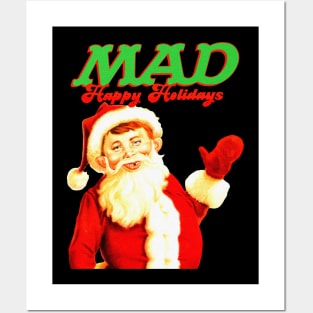 Mad Magazine Christmas Happy Holidays Posters and Art